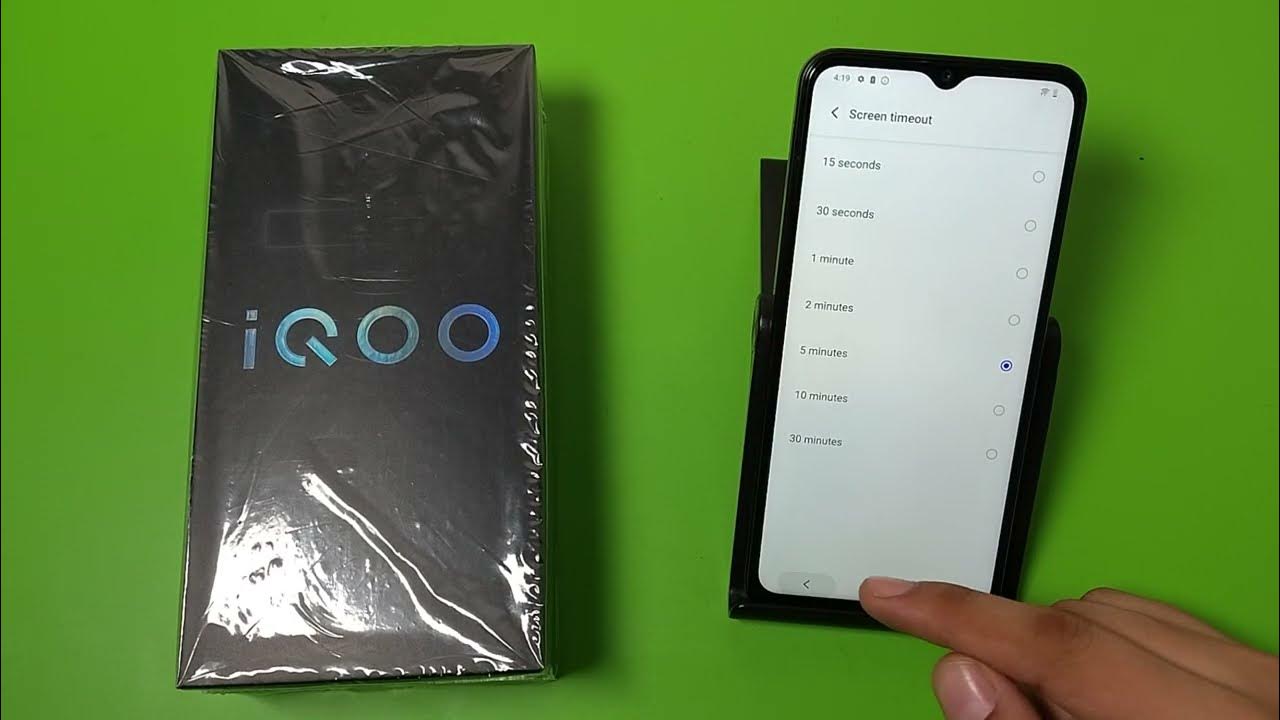 iqoo-z9-lite-5g-screen-off-after-5-second-how-to-increase-screen