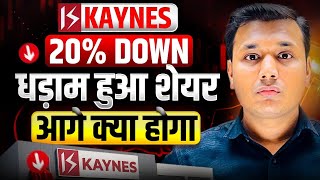 20% Crash के बाद Kaynes Stock 🚨 Trap या Opportunity? | SEBI Registered Research Analyst
