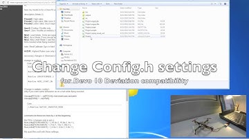 How to - Config.h settings - Devo 10 Deviation + Silverxxx Floureon H101