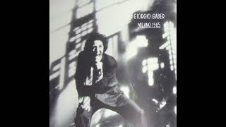 Giorgio Gaber - L'attesa (live 1985)