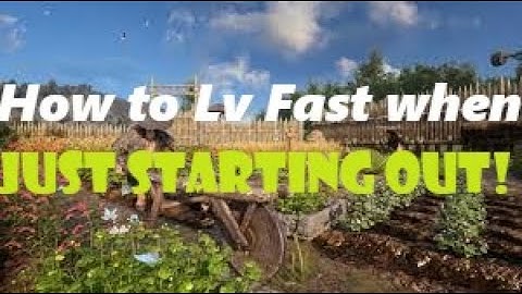 Myth of Empires- Guide! How Leveling works & How to Lv when just starting.