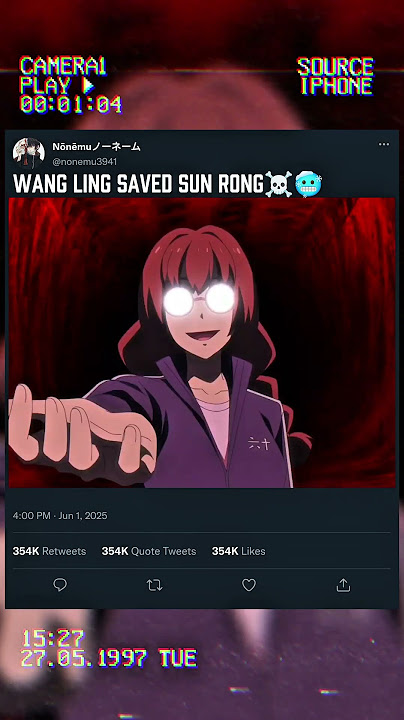 wang ling saved sun rong☠️🥶||The Daily Life of Immortal King