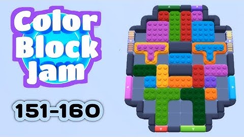 Color Block Jam Level 151-160 | No Commentary, No Music | Android Gameplay