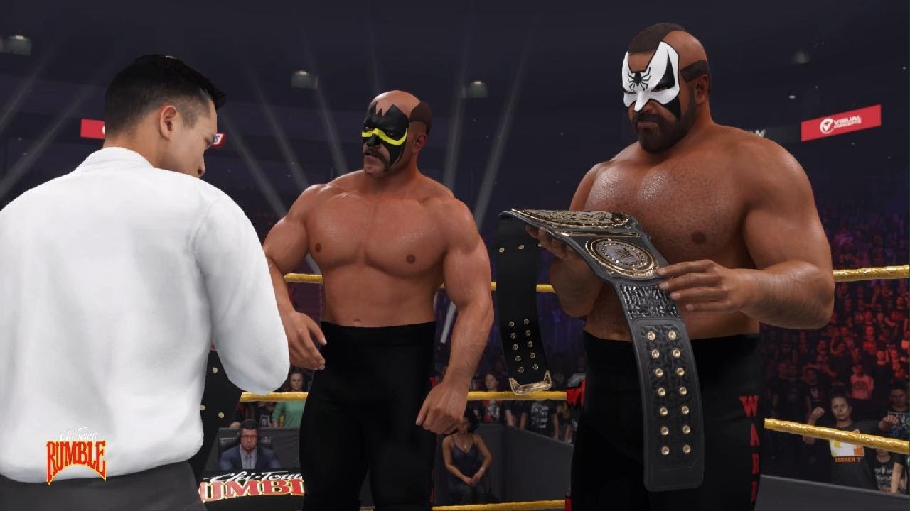1989 WCW - Road Warriors vs. Kevin Sullivan & Dan Spivey w/Varsity