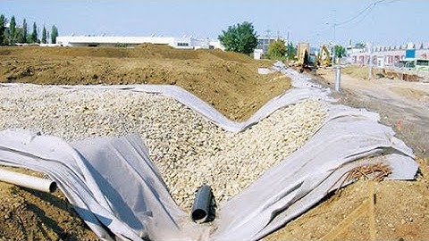 Geotextile Woven and Nonwoven excellent for Soil Separator, Subsoil Pipe, Protection - Tencate