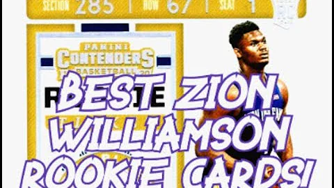 Top 5 Zion Williamson Rookie Cards!