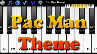 Pac Man Theme - How to Play the Piano Melody
