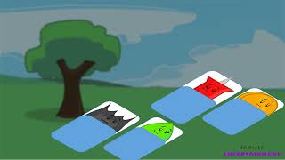 BFDI - Sleeping together with Firey and Leafy & Coiny and Pin