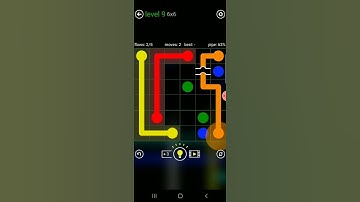 Flow free bridge (classic pack 6x6 level 9)