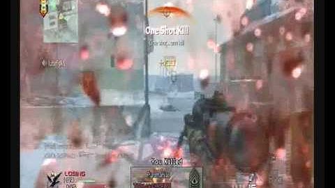 How i like to defend a flag on domination-mw2(OLD VIDEO)