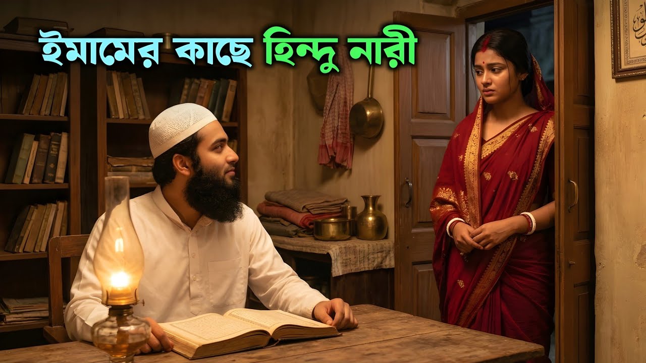 গভীর রাতে ইমাম সাহেবের কামরায় অসহায় হিন্দু নারী; তারপর ঘটলো অবিশ্বাস্য ঘটনা || Islamic Moral Story 