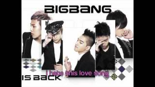 Big Bang - Love Song [ENG SUB]