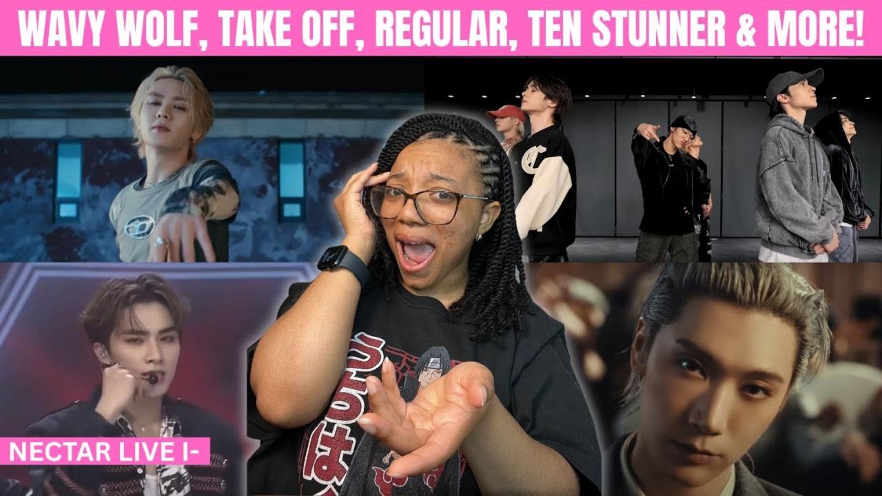 WAYV TAKE OFF, REGULAR, SHE'S A WOLF, POPPING LOVE, ON MY YOUTH MV, & TEN STUNNER REACTION!