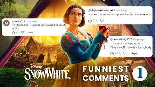 FUNNIEST Snow White Trailer Comments as a Song - Pt. 1 (NEW)