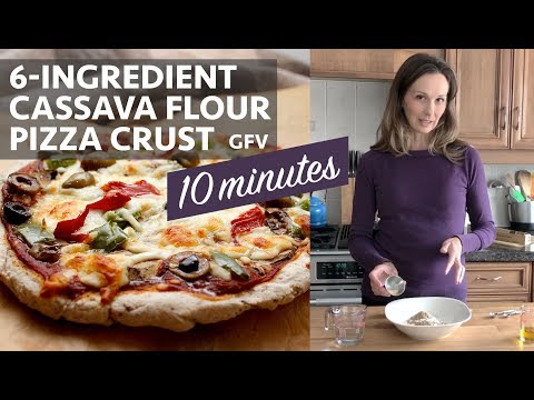 No yeast pizza dough makes an easy gluten free pizza crust for you to add your favorite toppings to!. 