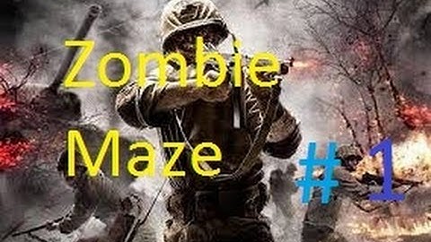 Call of Duty: World at War Labyrinth 1.2! A Big Maze full of zombies!