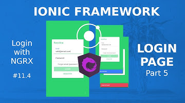 Ionic Tutorial #11.4 - Login Page #5 - Implementing login with NGRX