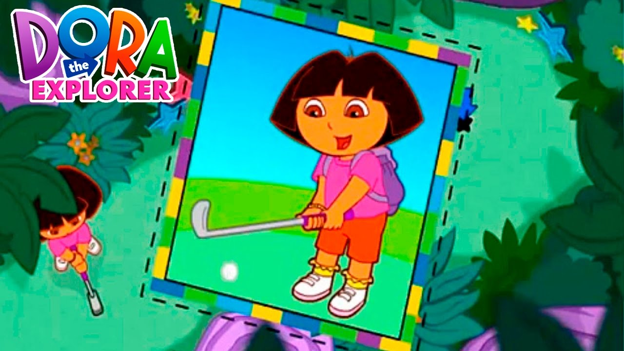 Dora the Explorer - Dora's Star Mountain Mini Golf. 