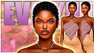 Evelyn Matthews 💜 - CC & SIM DOWNLOAD | Sims 4 CAS