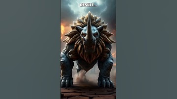 Incredible animal fusion for Ai image generator video🫨#shortsfeed #hybrids #shorts #edit