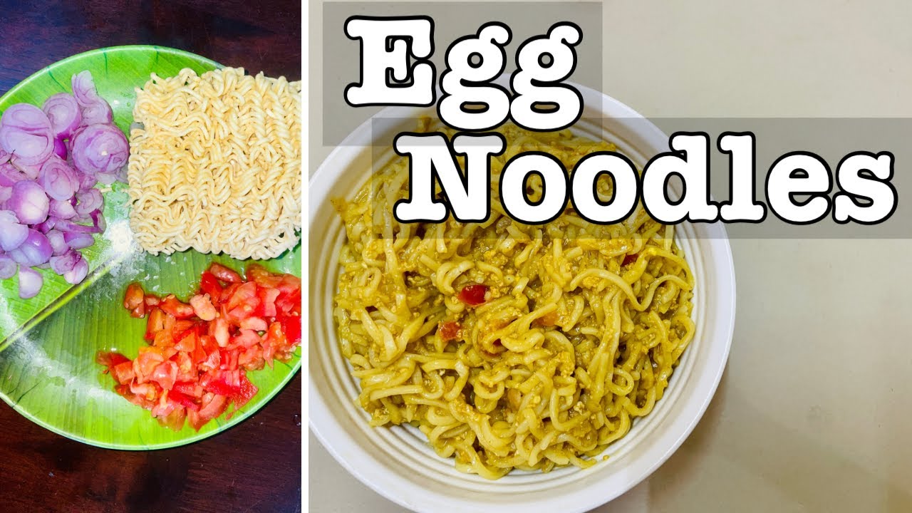 5 Minutes Egg Noodles Recipe in Tamil சுவையான முட்டை நூடுல்ஸ் 