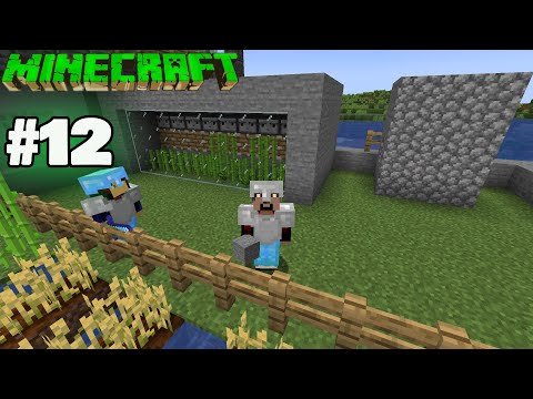 En Basit Otomatik Şeker Kamışı Farmı - Minecraft Survival 1.18.1 - 12. Bölüm