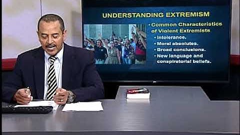 CJA446: TERRORISM & EXTREMISM Session 02