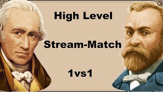 High Level 1vs1 Stream-Match - Through The Ages Expansion