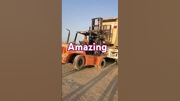Wow! 😱AMAZING Loading, FORKLIFT WORK, Forklift driver skills #shortsvideo #shorts #viral #ytshorts