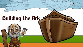 Building the Ark | Bible Story Doodle Illustration | Animated | God wanted to save people didnt obey