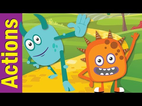 Stand Up, Sit Down | Actions Songs for Children | Kindergarten, Preschool & ESL | Fun Kids English