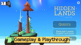 HIDDEN LANDS - Visual Puzzles (by AVIX) - Android / iOS Gameplay screenshot 2