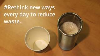 Rethink Coffee Cups: Waste Reduction Week 2017