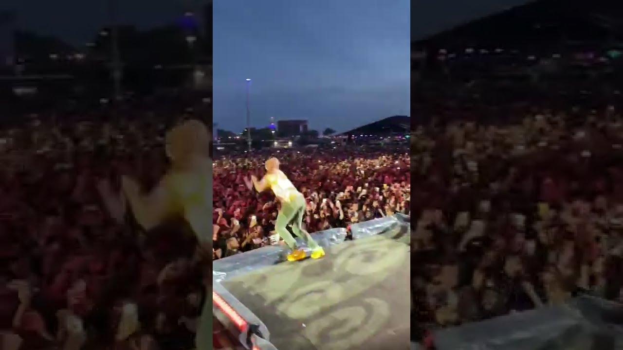 You jumping into the crowd with Tory??