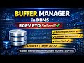 Buffer Manager in DBMS 🔥 | RGPV PYQ 2023 Solved | Lecture 4 | Target 70/70