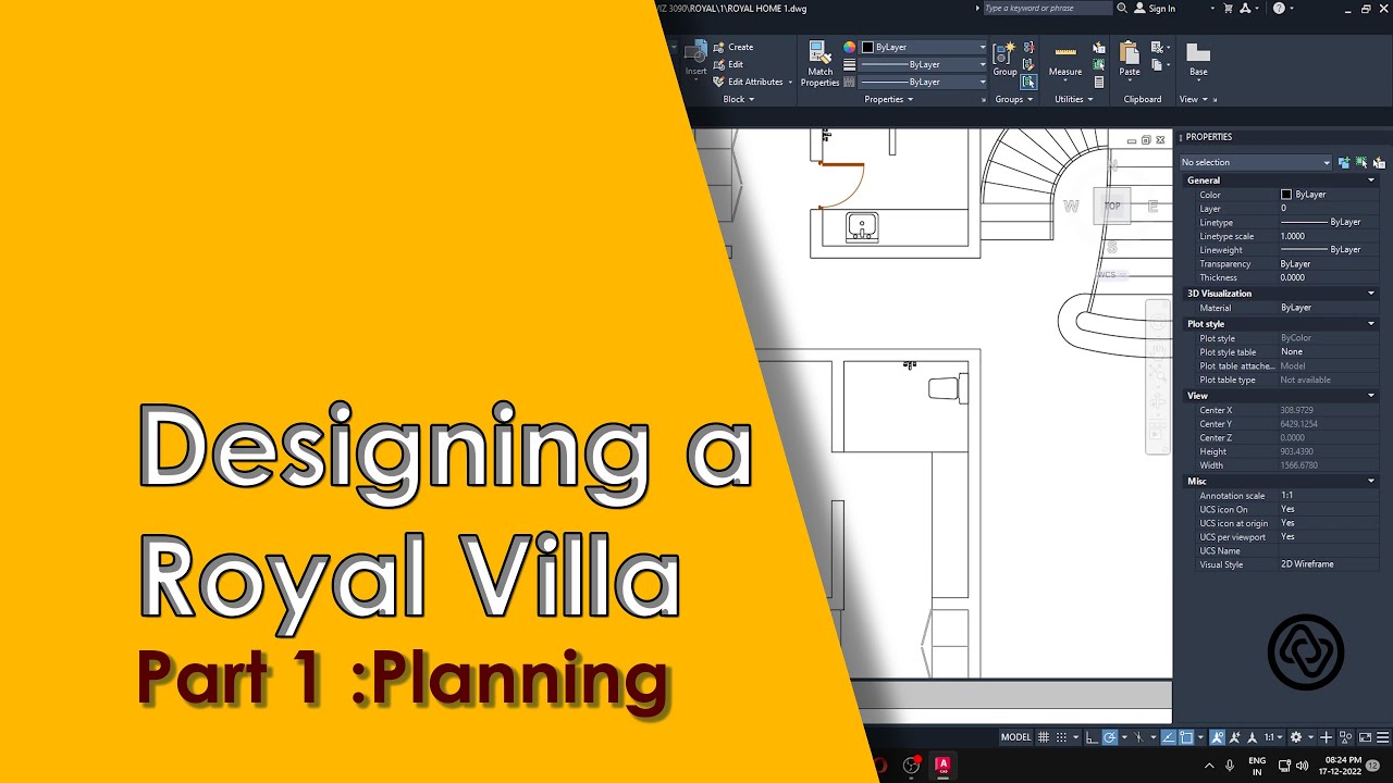 DESIGNING A ROYAL VILLA || PART 1 : PLANNING - YouTube