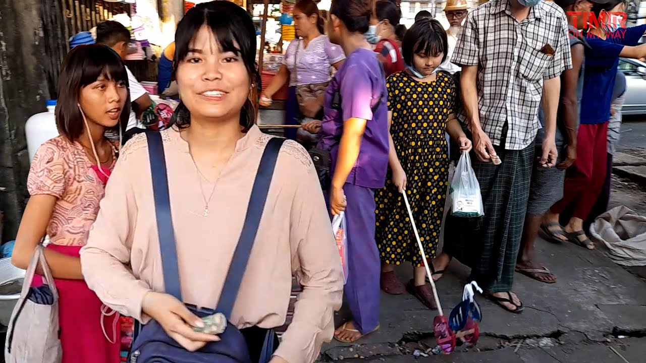 Street Fair at Yangon Myanmar