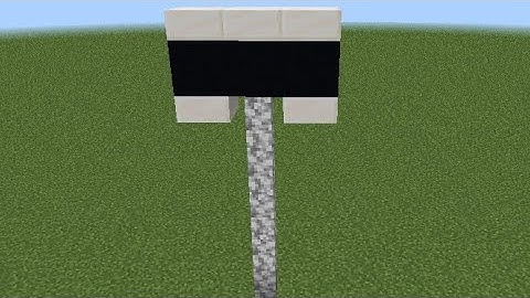 How to build a NEW Transit Bus Stop in Minecraft tutorial