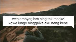 lagu terbaru didi kempot 'Ambyar'