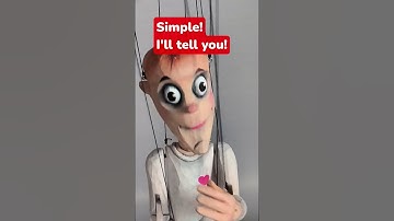 Lesson 1: How a Marionette Walks - Simple Instructions #marionettes #tutorial #training