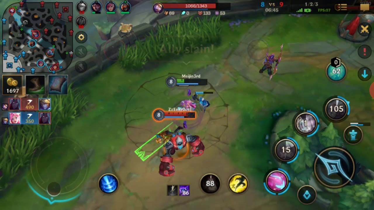 [Wild Rift] Silver promotion match 1-1 - YouTube