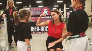 Kids Flex Muscle W Miss Usa Nia Sanchez