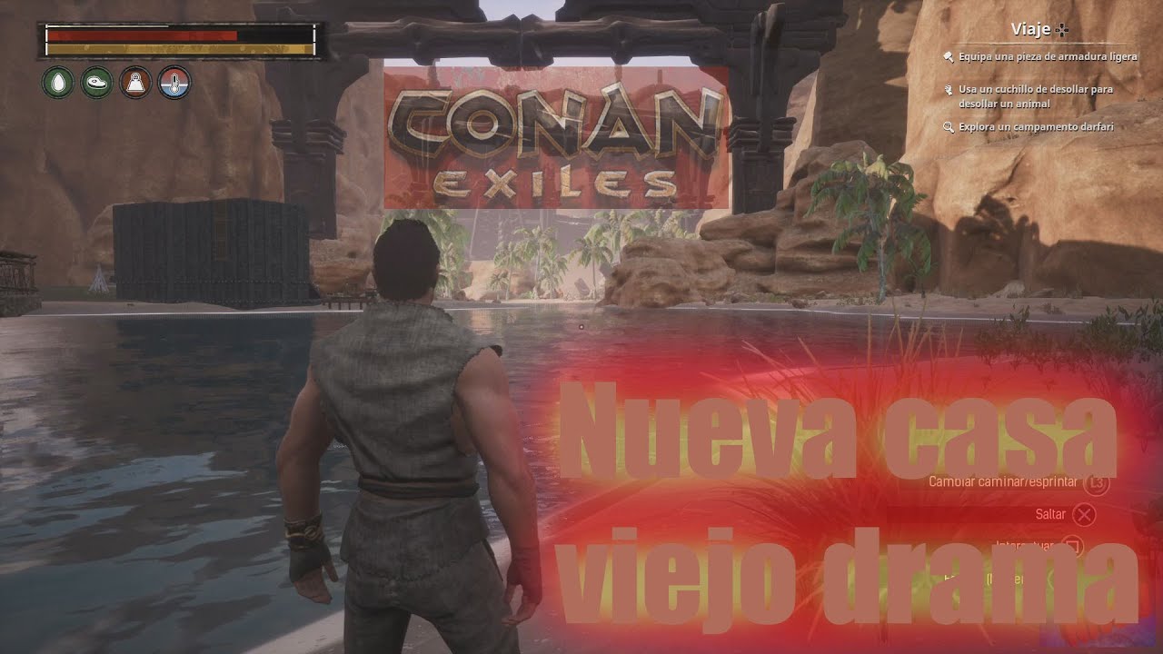 camera iphone 8 plus apk gameplay Conan Exiles capitulo 2 parte 1/2