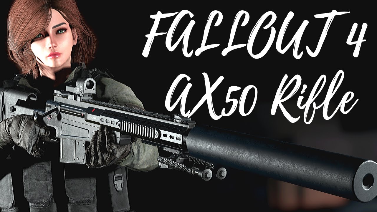 Accuracy International Ax50 Anti Materiel Rifle At Fallout 4 Nexus Mods And Community