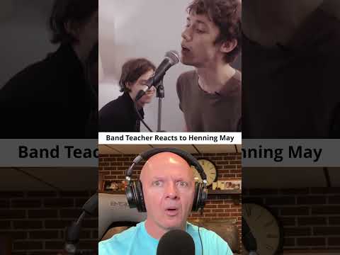 Band Teacher Reacts to Henning May