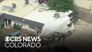 Fast-moving landspout southeast of Denver metro area damages 7 businesses' roofs