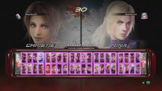 Tekken 6 - Christie, Zafina vs Nina