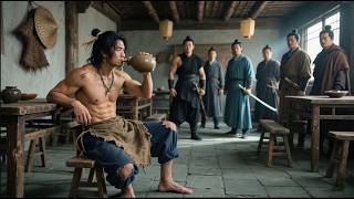 Kung fu movie: A tavern brute is actually a top martial arts master, but a bully picks a fight. screenshot 3