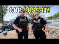 Entitled Cops Demand ID But Get Dismissed By Auditor | Corrupt Cops Caught