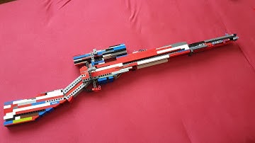 Lego Sniper rifle v6 + Mechanism
